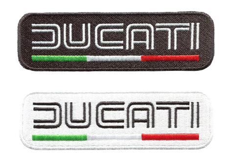 ducati patches for motorcycle jacket